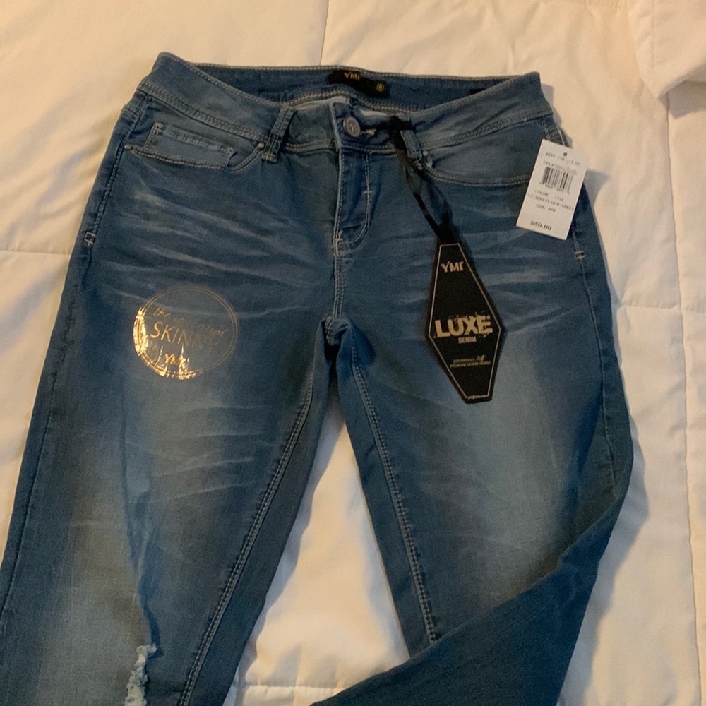NWT - YMI Luxe Denim jeans junior Size 9